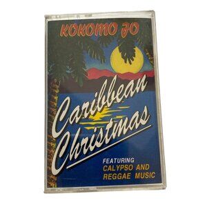 Kokomo Jo Caribbean Christmas Holiday Audio Music Cassette Calypso u Reggae Musi